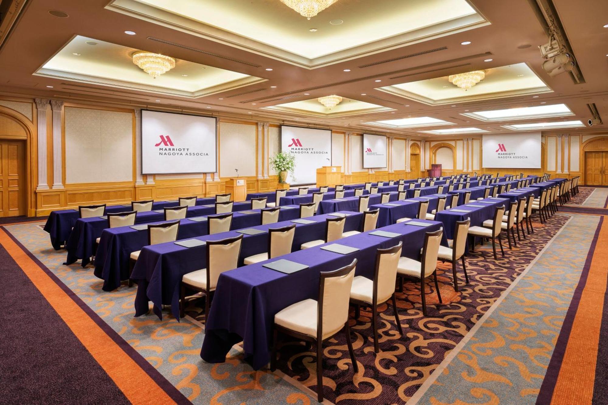 Nagoya Marriott Associa Hotel Ngoại thất bức ảnh A typical meeting room