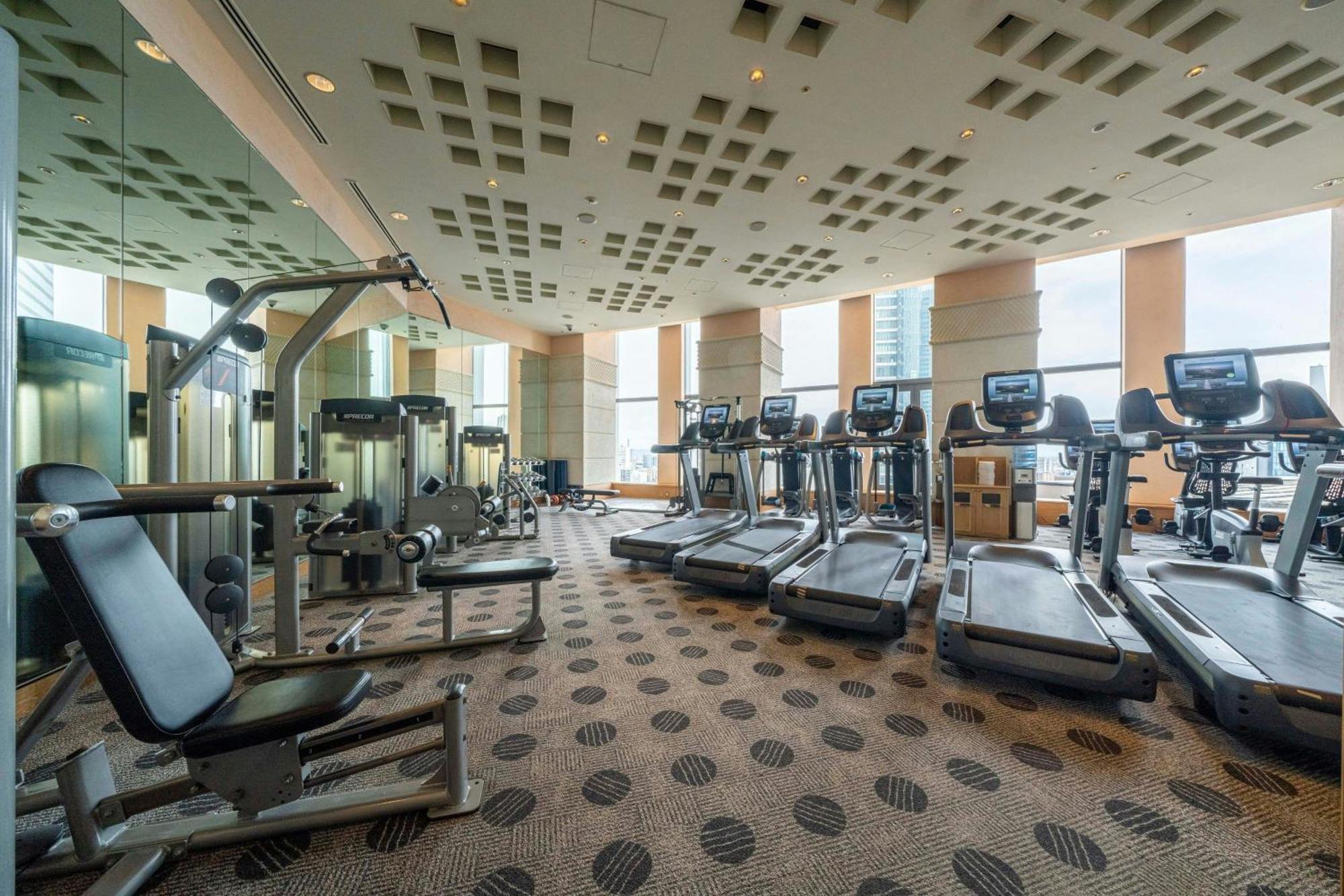 Nagoya Marriott Associa Hotel Ngoại thất bức ảnh The gym at the 39th floor